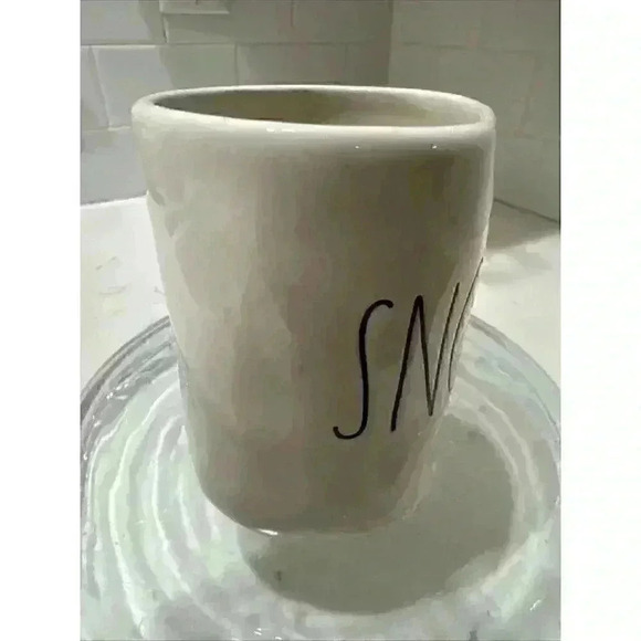 Rae Dunn "SNOOZE" Mug Artisan Magenta Collection Large Coffee mug Tea Cup - Picture 11 of 12